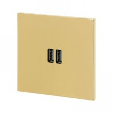 LEGRAND AR67722  ART dubbele oplader USB  EAN: 0000000000000   Op bestelling, geen terugname