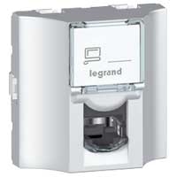 LEGRAND 078629  Mosaic drvoer koper-Cat6A-STP  EAN: 3245060786298   Op bestelling, geen terugname