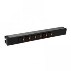 LEGRAND 646807  PDU 19   6 x C19 cord locking  EAN: 3414970765246   Op bestelling, geen terugname