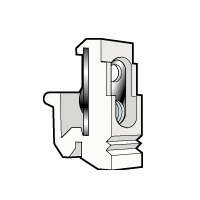 LEGRAND 36460  Fixocap shr dia 4-.6  EAN: 3245060364601   Op bestelling, geen terugname