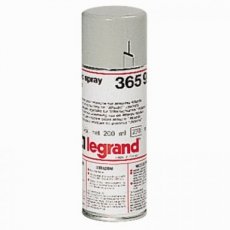 LEGRAND 36597  Verfspuitbus RAL7035  EAN: 3245060365974   Op bestelling, geen terugname