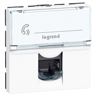 LEGRAND 76592  MOSAIC LCS2 RJ45 FTP CAT6  EAN: 3245060765927   Op bestelling, geen terugname