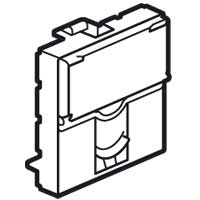 LEGRAND 78609  TOETS MOSAIC RJ45 INFRA+  EAN: 3245060786090   Op bestelling, geen terugname