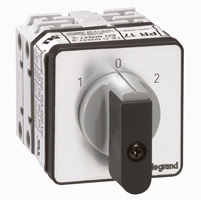 LEGRAND 27436  Nokkenwisselschak.-2P-PR17-20A  EAN: 3245060274368   Op bestelling, geen terugname