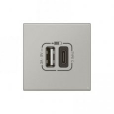 LEGRAND 079293L  Mos.Link USB lader A+C-3A-15W  EAN: 3414971579804   Op bestelling, geen terugname