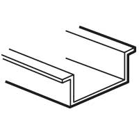 LEGRAND 36796  Symmetrische rail diepte 15 mm  EAN: 3245060367961   Op bestelling, geen terugname