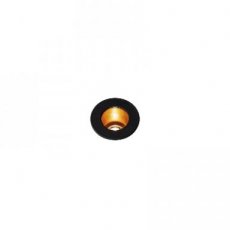 SLV Belgium 1000917  Triton mini LED zwart/goud 1xLED 3000K  EAN: 4024163192095   Op bestelling, geen terugname