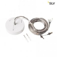 SLV Belgium 1001950  Medo 5m ophanging wit  EAN: 4024163221825   Op bestelling, geen terugname