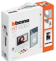 BTICINO 364614  AV - Videokit met 1 drukknop Linea 3000  EAN: 8005543631607