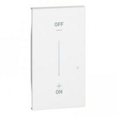 BTICINO KW33M2  LNOW WN - Toets dimmer  EAN: 8005543620113   Op bestelling, geen terugname