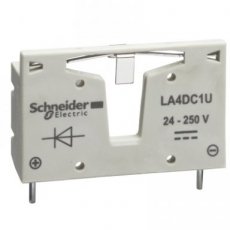 Schneider Automation LA4DC1U  Diode 24-250V LP1D09-32  EAN: 3389110233162   Op bestelling, geen terugname