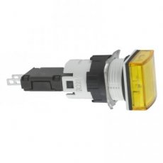 Schneider Automation XB6CV5BB  Drukknop + gele led ?16mm  EAN: 3389110764536   Op bestelling, geen terugname