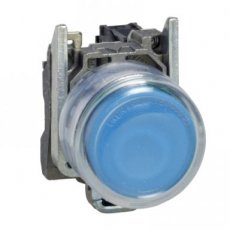 Schneider Automation XB4BP61  DRUKKNOP S BLAUW  EAN: 3389110118940   Op bestelling, geen terugname