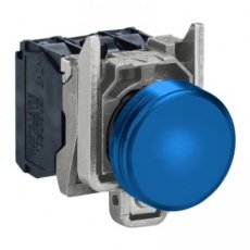 Schneider Automation XB4BVG6  Signaallamp led blauw 110  EAN: 3389110168273   Op bestelling, geen terugname