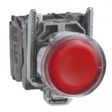 Schneider Automation XB4BW34G5  DK nonc+led rood 110v  EAN: 3389110892093   Op bestelling, geen terugname