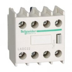 Schneider Automation LADC22  Hulpcontact 2no 2nc front  EAN: 3389110384475