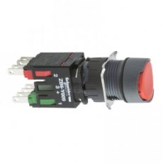 Schneider Automation XB6AA42B  Drukknop 1nc rond rood  EAN: 3389110764314   Op bestelling, geen terugname