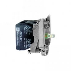 Schneider Automation ZB4BW0G13  Lich. 2no+LED wit 110-120  EAN: 3389110893304   Op bestelling, geen terugname