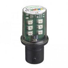 Schneider Automation DL1BDG3  LED groen 120V BA15d  EAN: 3389110118070   Op bestelling, geen terugname