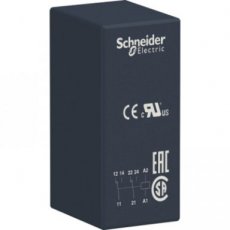 Schneider Automation RSB2A080B7  Interfacerelais 8A 24VAC  EAN: 3389110255836   Op bestelling, geen terugname