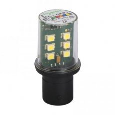 Schneider Automation DL1BKB1  LED BA15d 24V wit  EAN: 3389110967555   Op bestelling, geen terugname