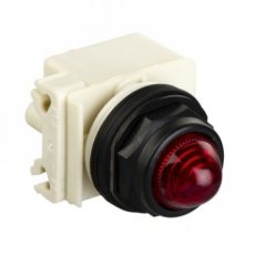 Schneider Automation 9001SKP35LRR9  Signaallamp 30mm 24VUC rood  EAN: 3389118037526   Op bestelling, geen terugname