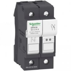 Schneider Automation DF81N  Zekeringh. 1p n 25a voor zek.  EAN: 3389119407113   Op bestelling, geen terugname