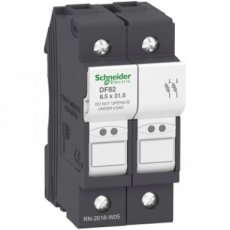 Schneider Automation DF82  Zekeringh. 2p 25a voor zek. 8,  EAN: 3389119407120   Op bestelling, geen terugname