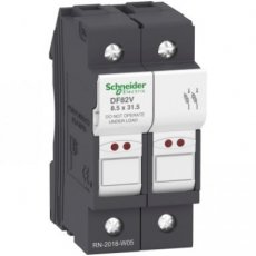 Schneider Automation DF82V  Zekeringh. 2p 25a voor zek. 8,  EAN: 3389119407175   Op bestelling, geen terugname