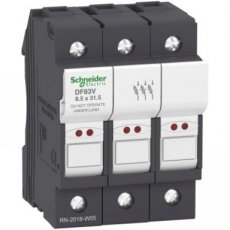 Schneider Automation DF83V  Zekeringh. 3p 25a voor zek. 8,  EAN: 3389119407182   Op bestelling, geen terugname