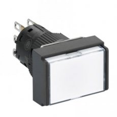 Schneider Automation XB6EDW1B1P  Verlichte DK rechthoekig wit nonc 24V  EAN: 3389110630770   Op bestelling, geen terugname