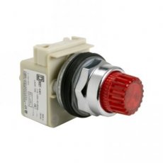 Schneider Automation 9001K2L1R  Kop drukknop verlicht 30mm  EAN: 3389118043275   Op bestelling, geen terugname