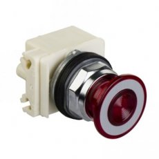 Schneider Automation 9001KR9P7RH25  Vuistslagknop rd 41mm verlicht  EAN: 3389110915310   Op bestelling, geen terugname