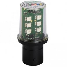 Schneider Automation DL1BKM3  Knipperende led-lamp - groen - ba 15d -  EAN: 3389110967661   Op bestelling, geen terugname