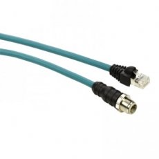 Schneider Automation TCSECL1M1M10S2  Ethernet kabel m12/d-m12/d, 10m  EAN: 3595863887556   Op bestelling, geen terugname