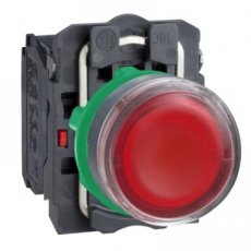 Schneider Automation XB5AW3445  Drukknop lichtgevend rood ? 22 - verzonk  EAN: 3389110904161   Op bestelling, geen terugname