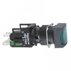 Schneider Automation XB6CF3B1B  Drukknop lichtgevend groen ? 16 - vierka  EAN: 3389110763935   Op bestelling, geen terugname