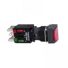 Schneider Automation XB6CF4B5B  Drukknop lichtgevend rood ? 16 - vierkan  EAN: 3389110764024   Op bestelling, geen terugname