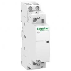 Schneider Distribution A9C22011  Contactor 16A-1P-12V-AUTO-1NO  EAN: 3606480096907   Op bestelling, geen terugname