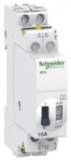 Schneider Distribution A9C32016  iETL16A 2NO  12Vac 50-60Hz 6Vdc  EAN: 3606480091964   Op bestelling, geen terugname