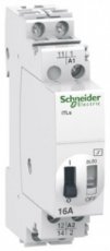 Schneider Distribution A9C32111  iTLs 16A 1NO  24Vac 50-60Hz 12Vdc  EAN: 3606480092060   Op bestelling, geen terugname