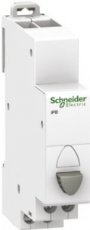 Schneider Distribution A9E18033  iPB 1NO-1NC enkelvoudig grijs  EAN: 3606480088254   Op bestelling, geen terugname