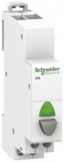 Schneider Distribution A9E18038  iPB 1NO grijs - controlelampje groen  EAN: 3606480088308   Op bestelling, geen terugname