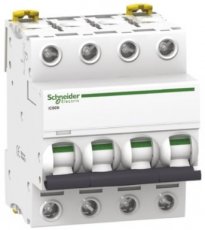 Schneider Distribution A9F75470  iC60N 4P 0,5A D  EAN: 3606480080739   Op bestelling, geen terugname