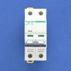 Schneider Distribution A9F89216  Automaat iC60H 2P 16A 10kA C  EAN: 3606480095030