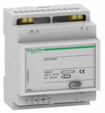 Schneider Distribution CCTDD20012  Dimmer 1-10V met dig.ing.  EAN: 3606480160691   Op bestelling, geen terugname