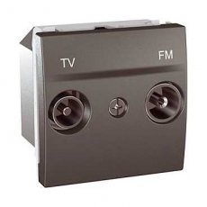 Schneider Residential MGU346912  TV/FM contactdoos Telenet-Interkabel 2m  EAN: 8420375166118   Op bestelling, geen terugname