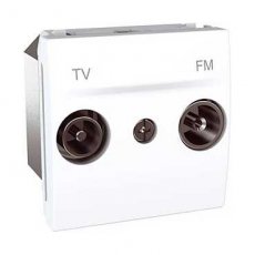 Schneider Residential MGU346918  TV/FM contactdoos Telenet-Interkabel 2m  EAN: 8420375166125   Op bestelling, geen terugname