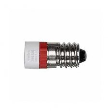 Schneider Residential MTN395120  LED LAMP E10 AC/DC 230V ROOD  EAN: 3606485002941   Op bestelling, geen terugname