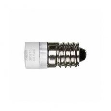 Schneider Residential MTN395135  LED LAMP E10 AC/DC 24V WIT  EAN: 3606485003153   Op bestelling, geen terugname